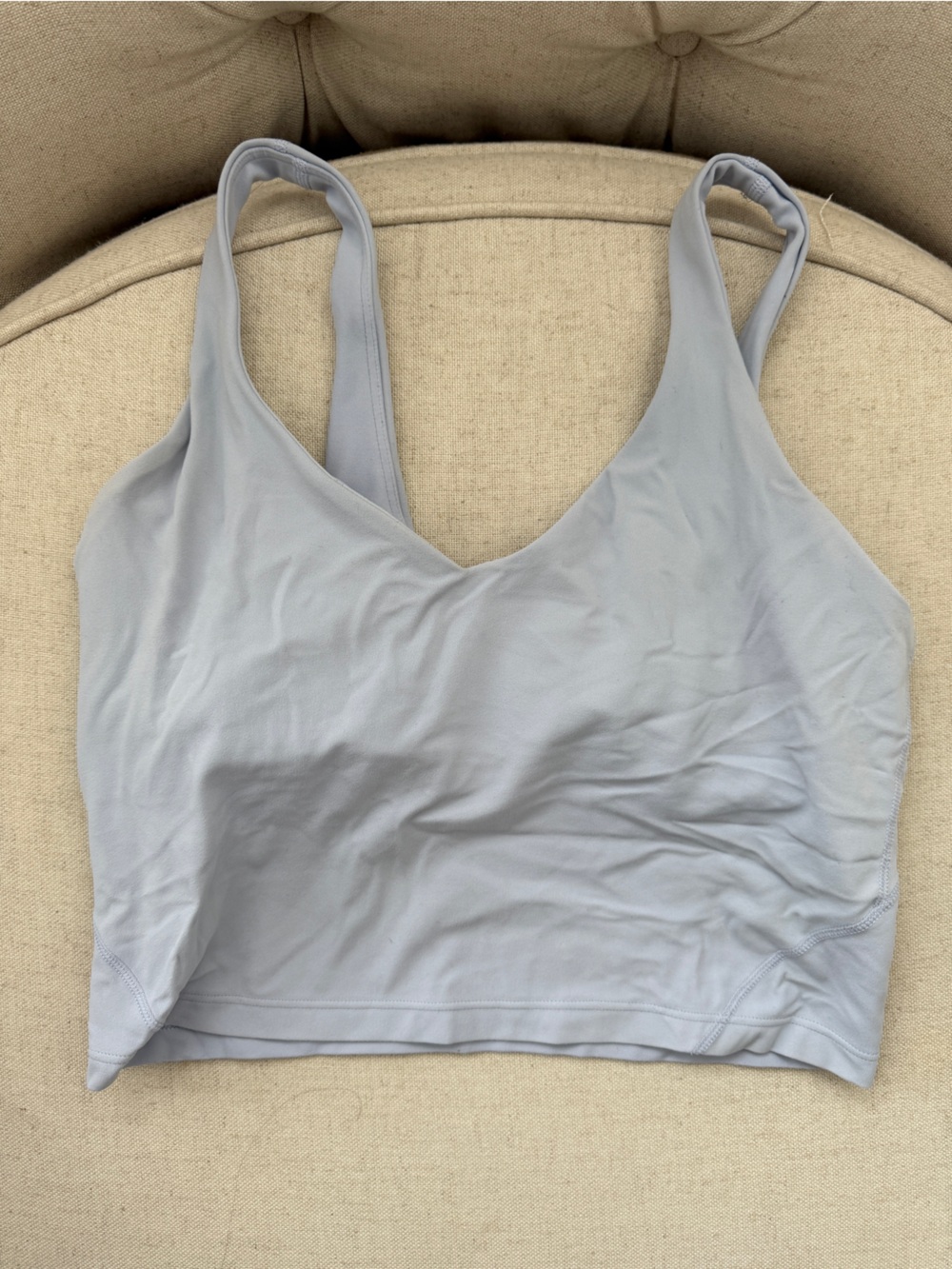 Lululemon Align Tank Top Size 6 | Light Blue | Built-In Bra Yoga Top